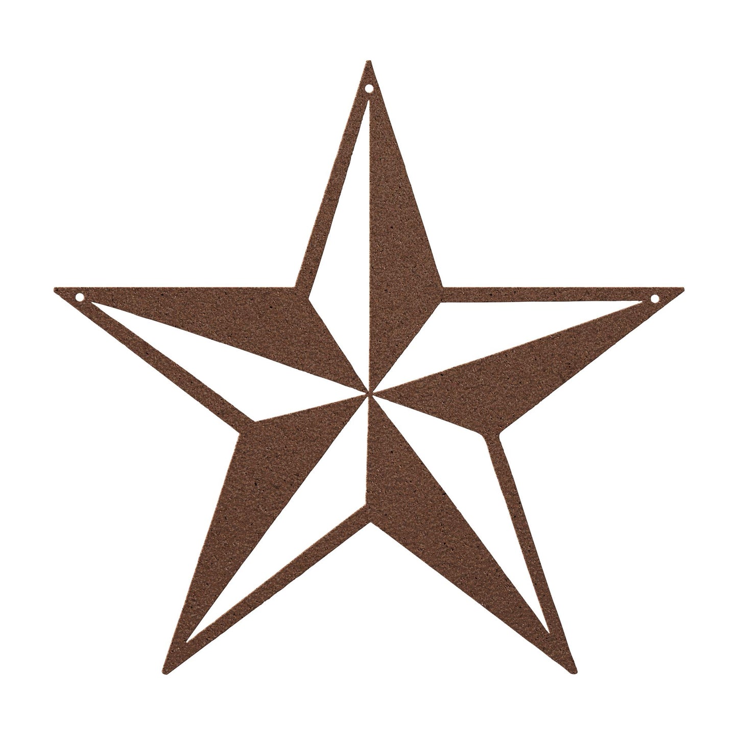 Star Metal Sign, Outdoor Farmhouse Wall Decor, Rustic Porch Plaque, Western Patio Art, Ranch House Accent, Country Entry Gift